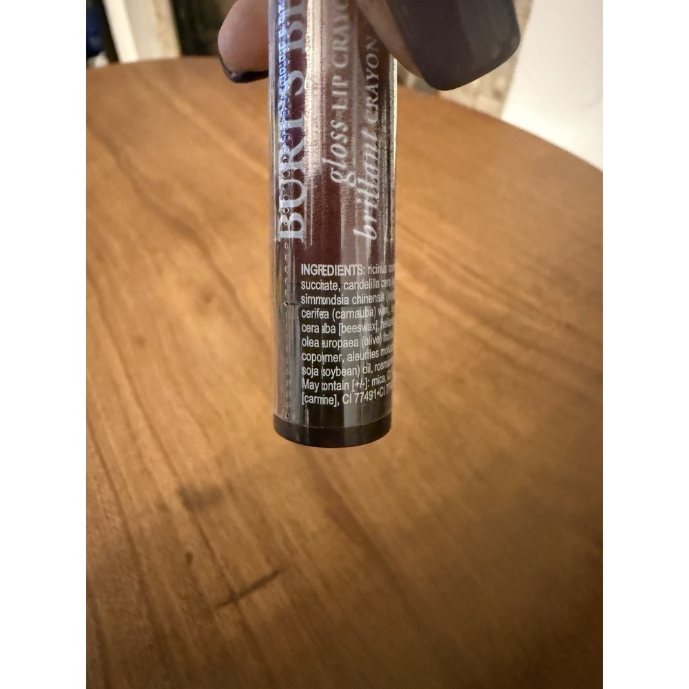 (1) BURT'S Burts Bees 100% Natural Lip Crayon 432 BORDEAUX VINES New Sealed - Picture 4 of 9